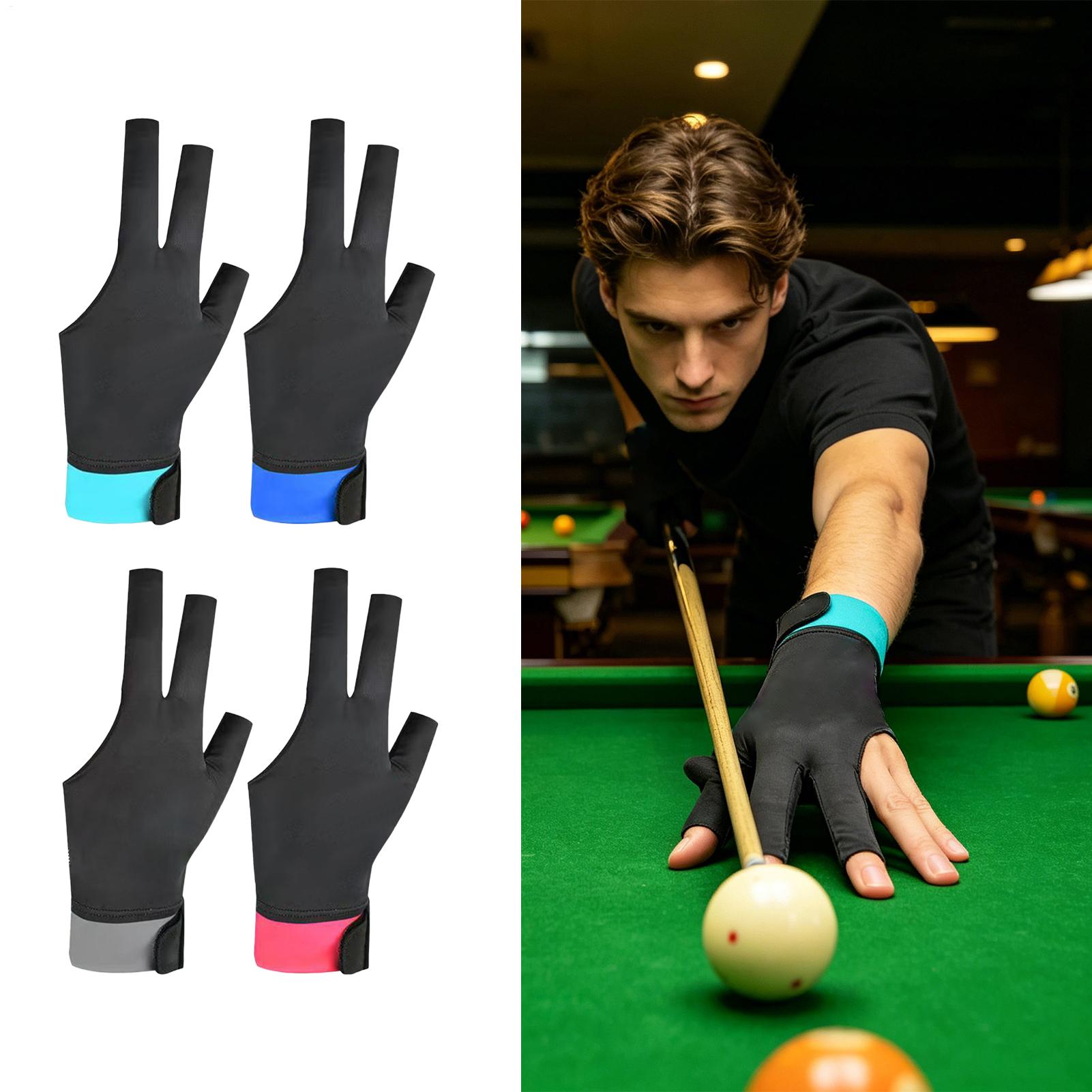 Men Accessories For Hand - Rękawica bilardowa 3-palcowa antypoślizgowa akcesoria sportowe