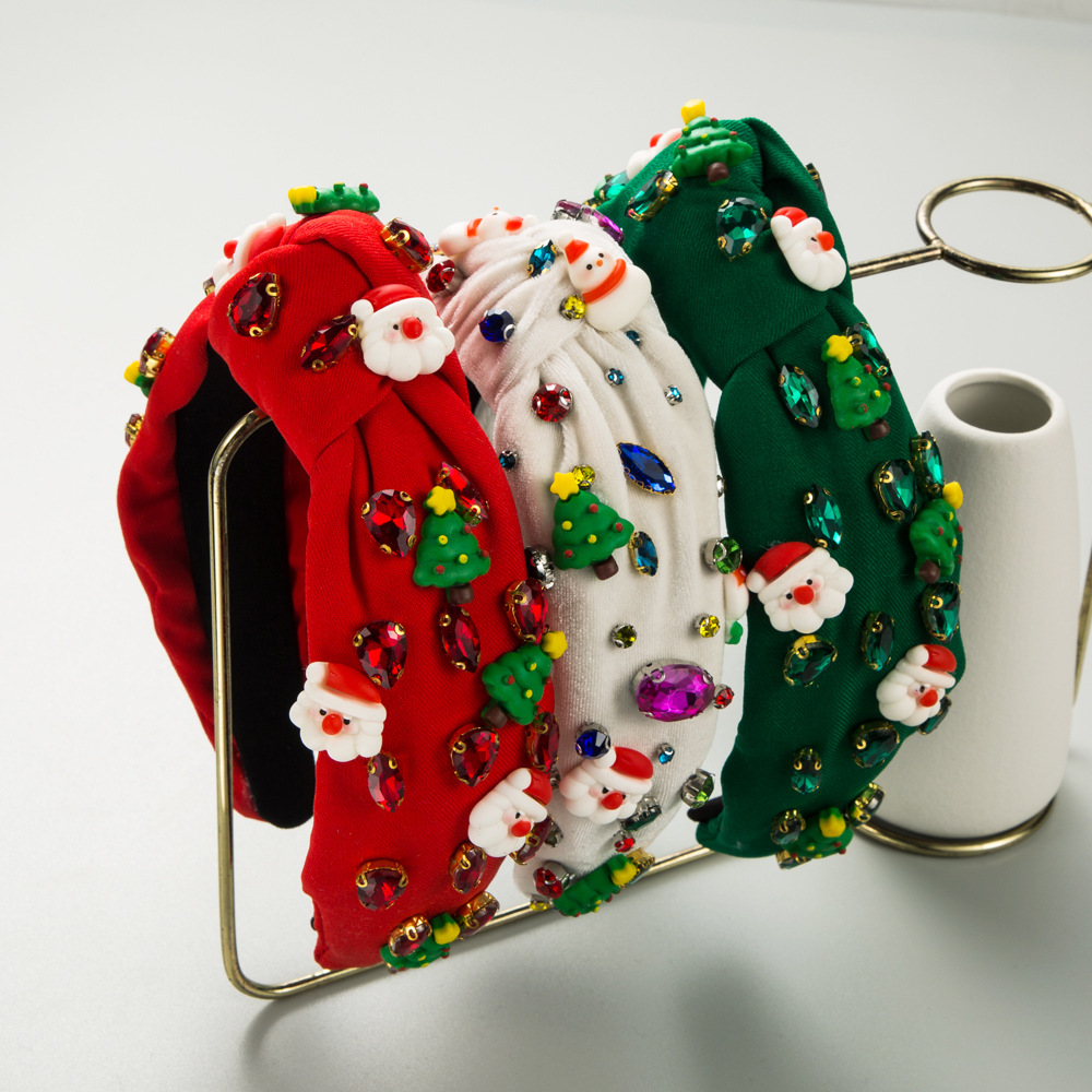Men Accessories For Wedding - Nowa świąteczna opaska na głowę, personalizowana