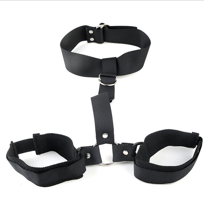 Men Accessories Shop - BDSM ograniczenia uprząż otwarte nogi rozrzutnik