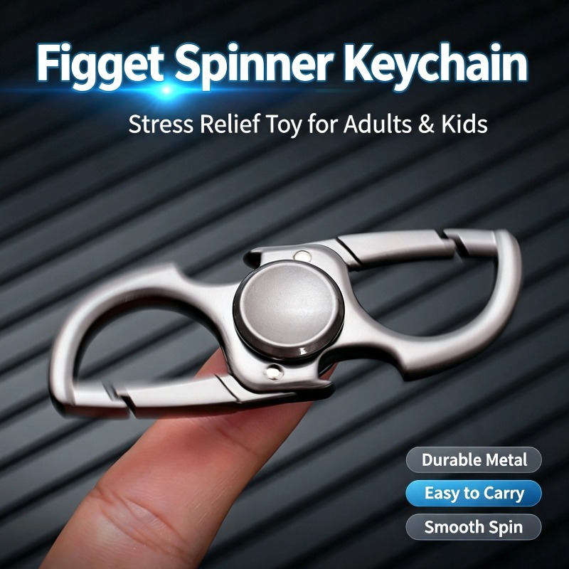 Metalowy karabińczyk-fidget sp – Keychain Multi Tool recenzja i cena