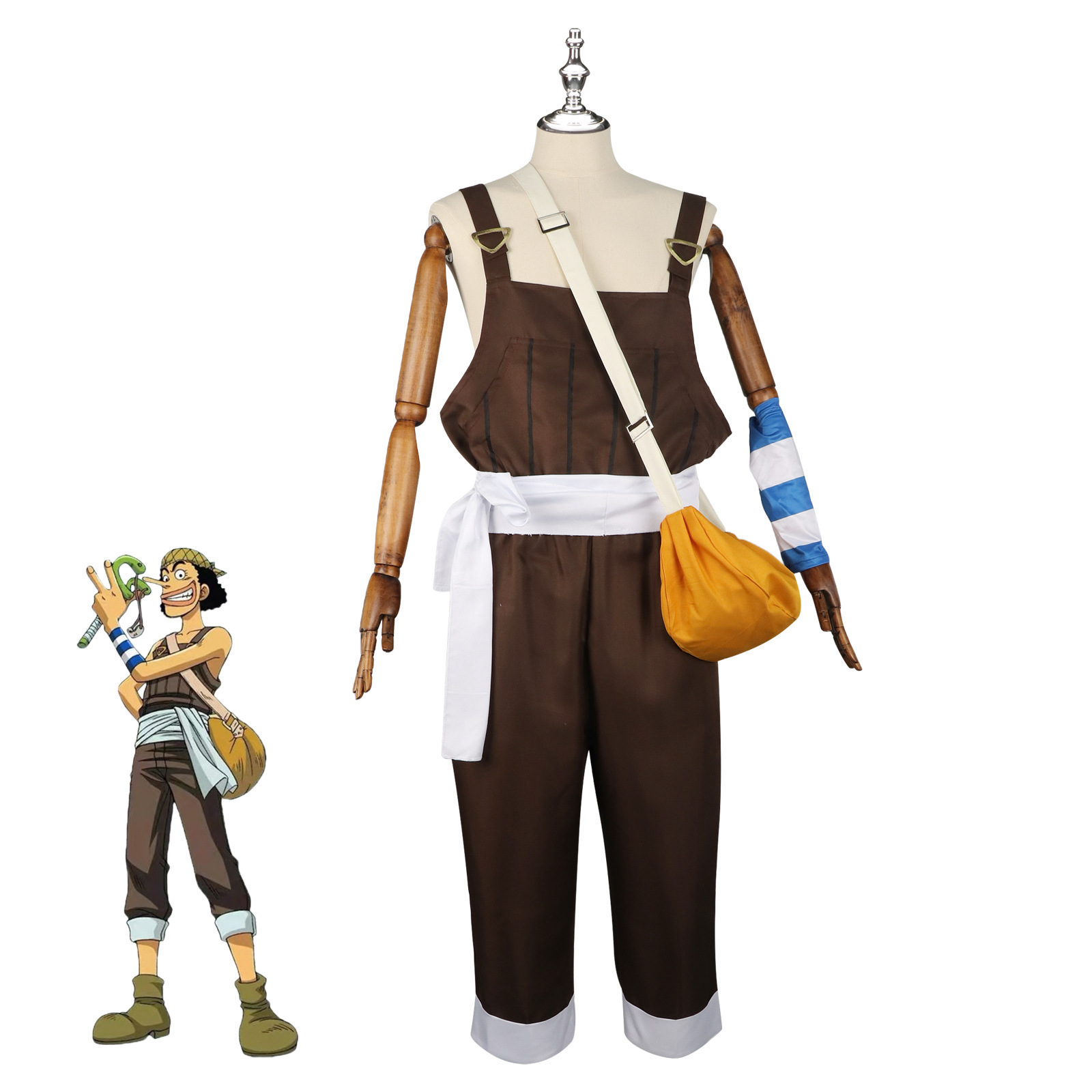 Anime UUsopp Strój Cosplay Brą – Men'S Suit Accessories recenzja i cena