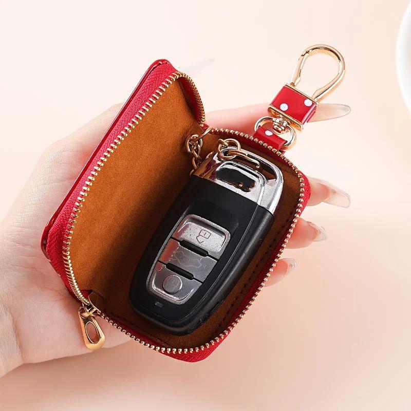 Etui na klucze z błyszczącej s – Men Accessories Store recenzja i cena
