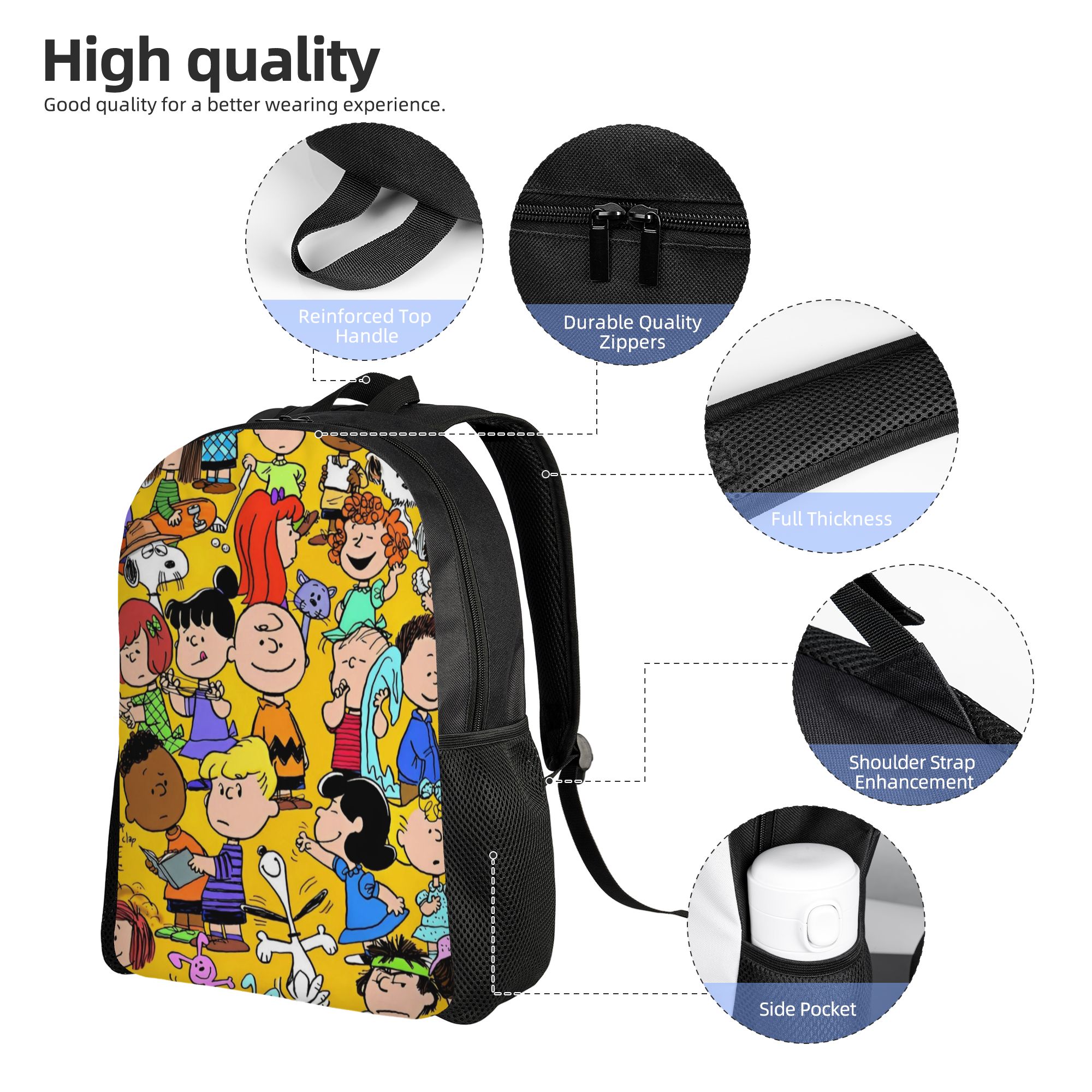 Plecak Snoopy Peanuts Modny Pl – Men'S Accessories Travel Bag recenzja i cena