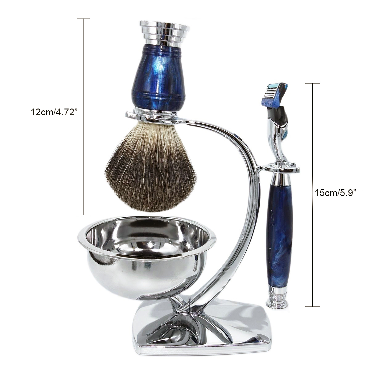 iRAZOR nowy Royalblue 5-warstw – Men Accessories Combo Gift recenzja i cena