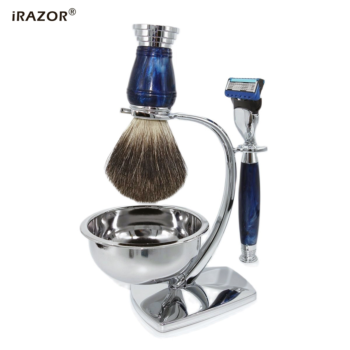 iRAZOR nowy Royalblue 5-warstw – Men Accessories Combo Gift recenzja i cena