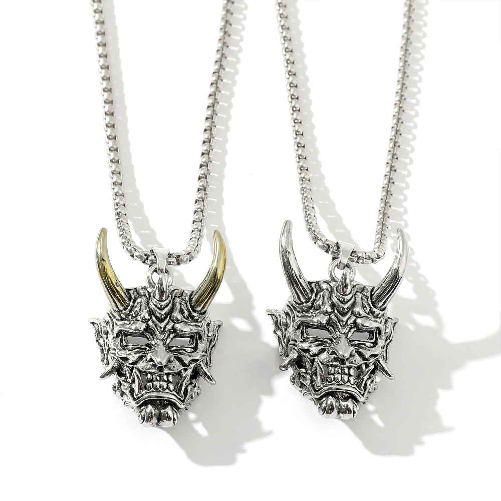 Przystojny Naszyjnik z Maska D – Men'S Accessories Fashion recenzja i cena