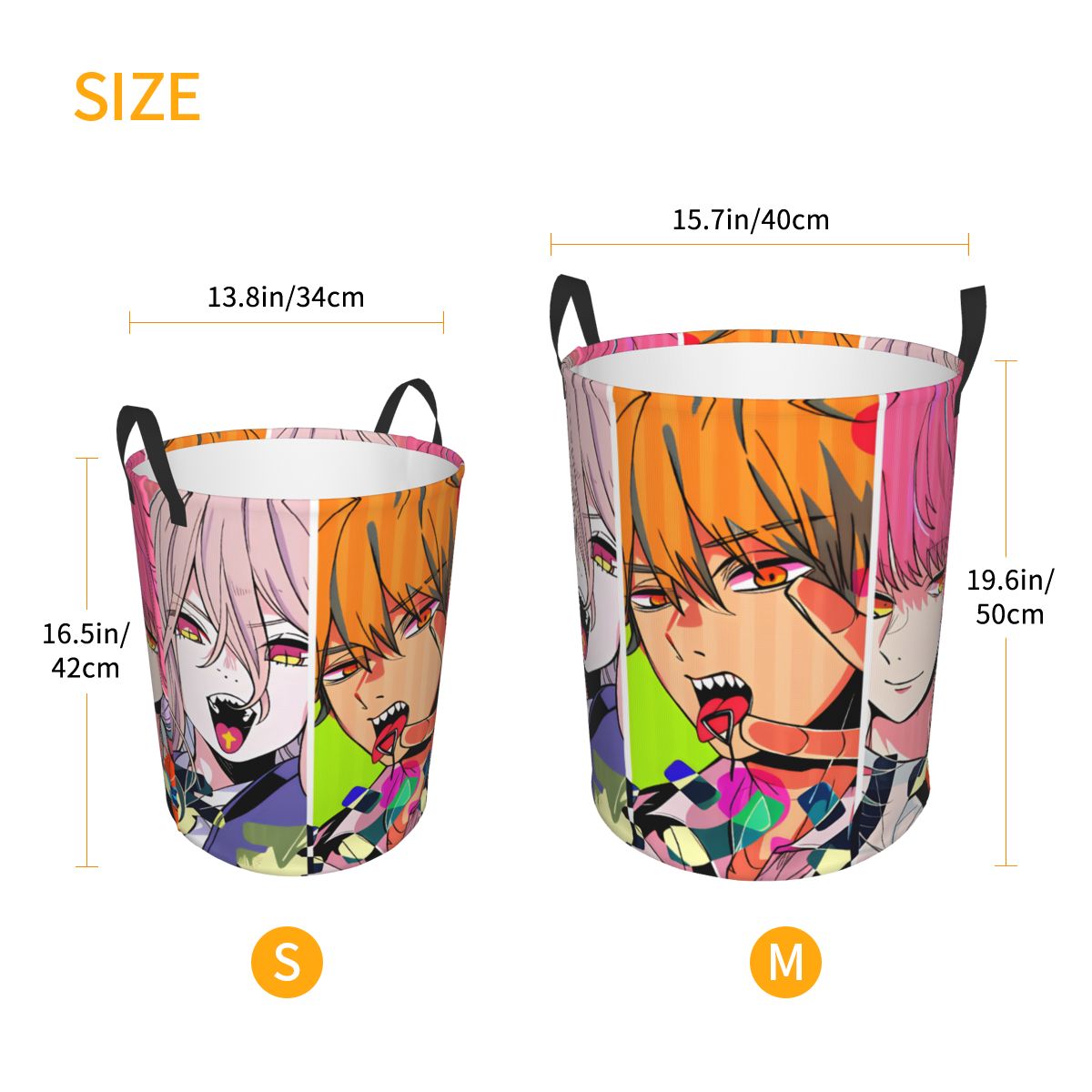 Kosz na pranie Chainsaw Man Po – Men'S Accessories Clothing recenzja i cena