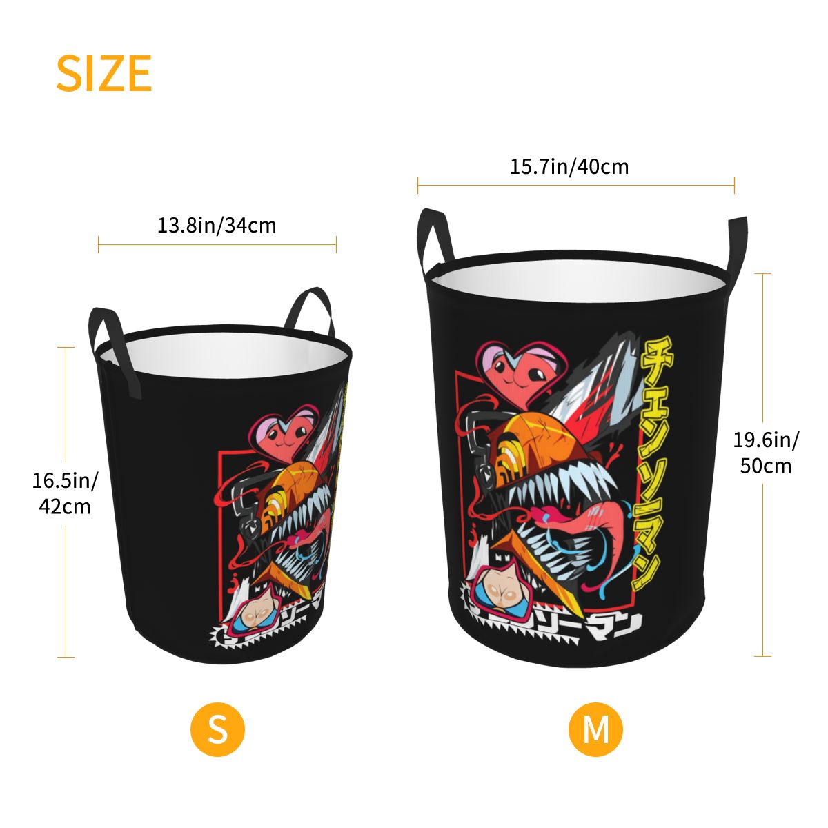Kosz na pranie Pochita Chainsa – Men'S Accessories Clothing recenzja i cena