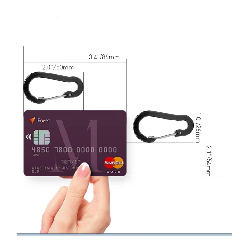 6 szt. Karabińczyki ze stopu a – Keychain Multi Tool recenzja i cena