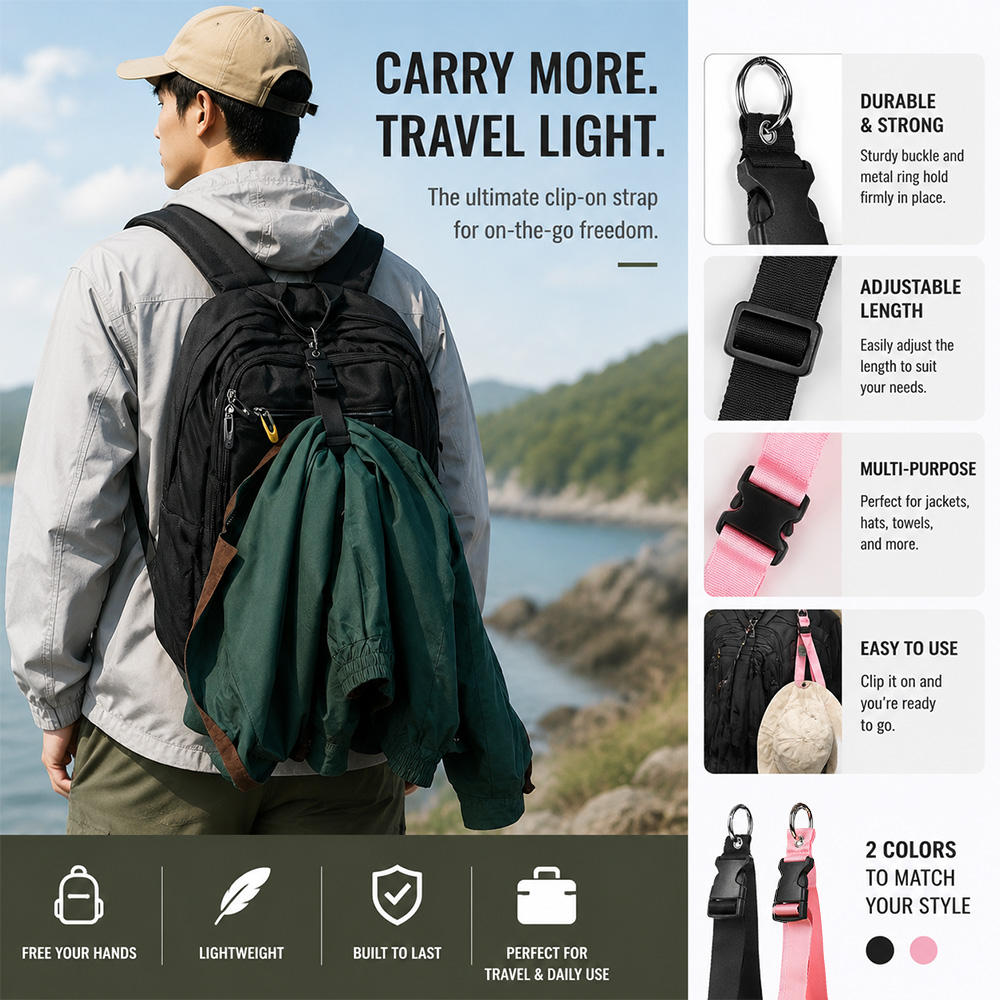 Przenośny pasek bagażowy z zab – Men'S Accessories Travel Bag recenzja i cena