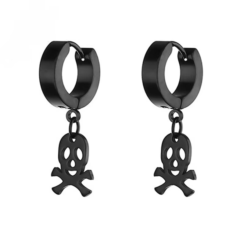 2023 nowy czarny Punk ze stali – Men'S Accessories Drop Shipping recenzja i cena
