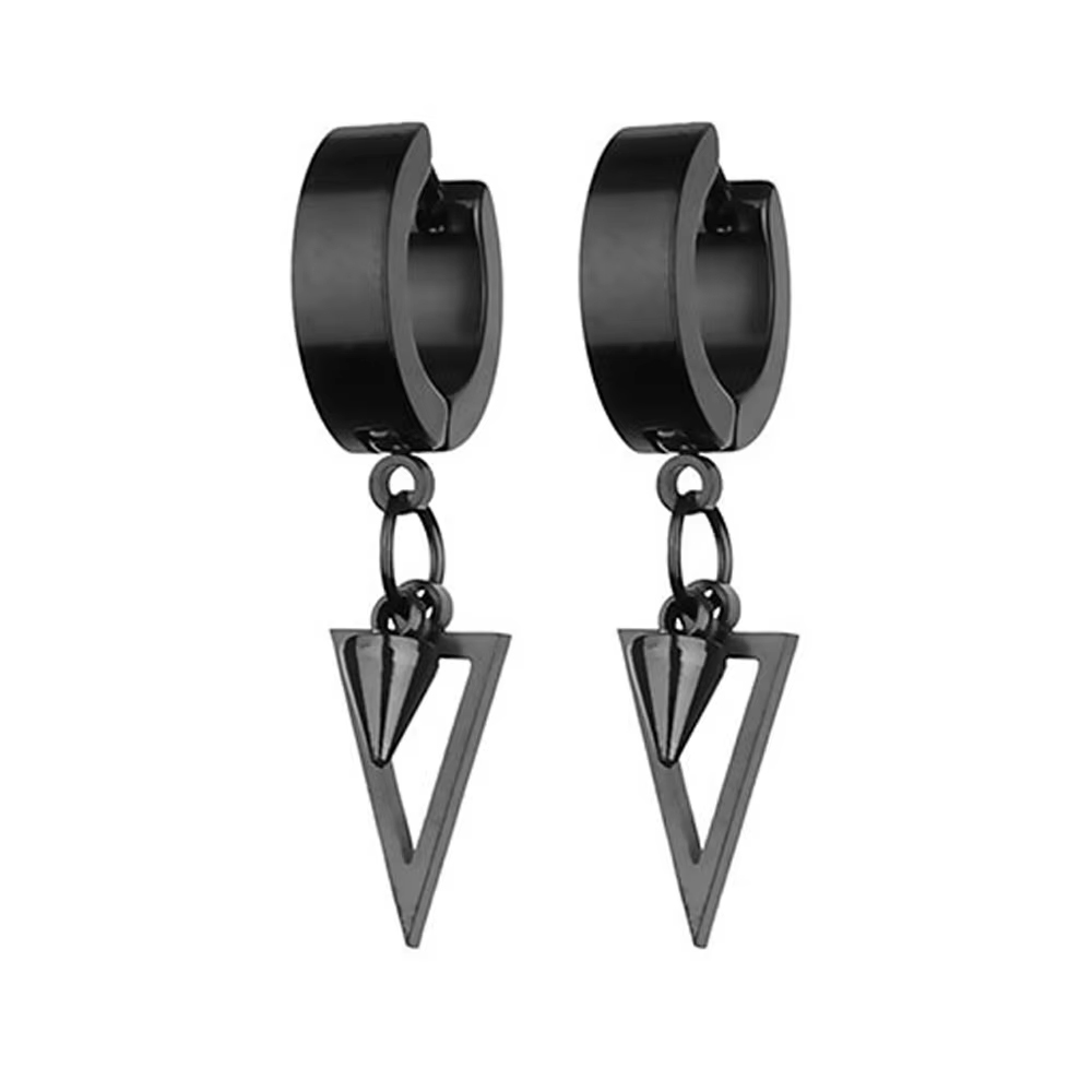 2023 nowy czarny Punk ze stali – Men'S Accessories Drop Shipping recenzja i cena