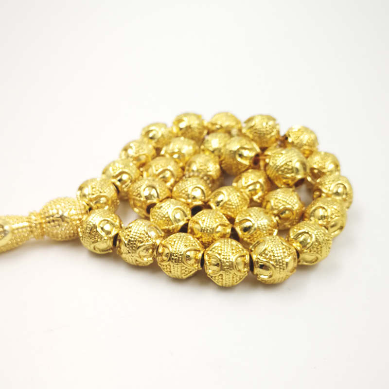 Złoty Tasbih profesjonalny skl – Men Accessories Store recenzja i cena